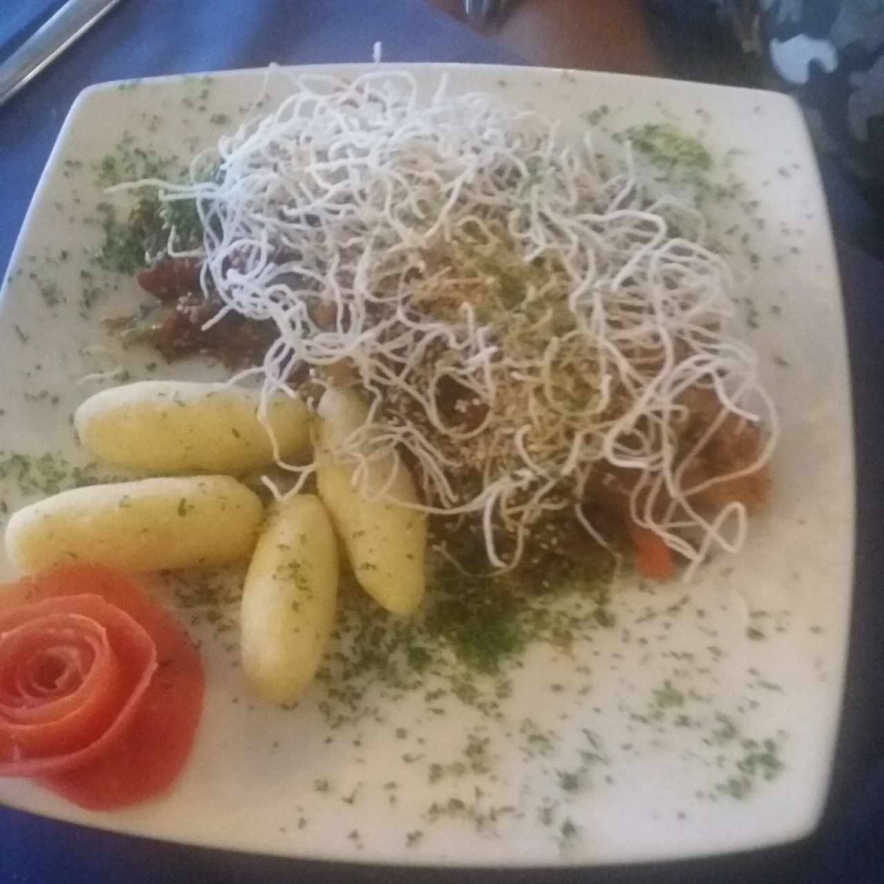 Salmón teriyaky