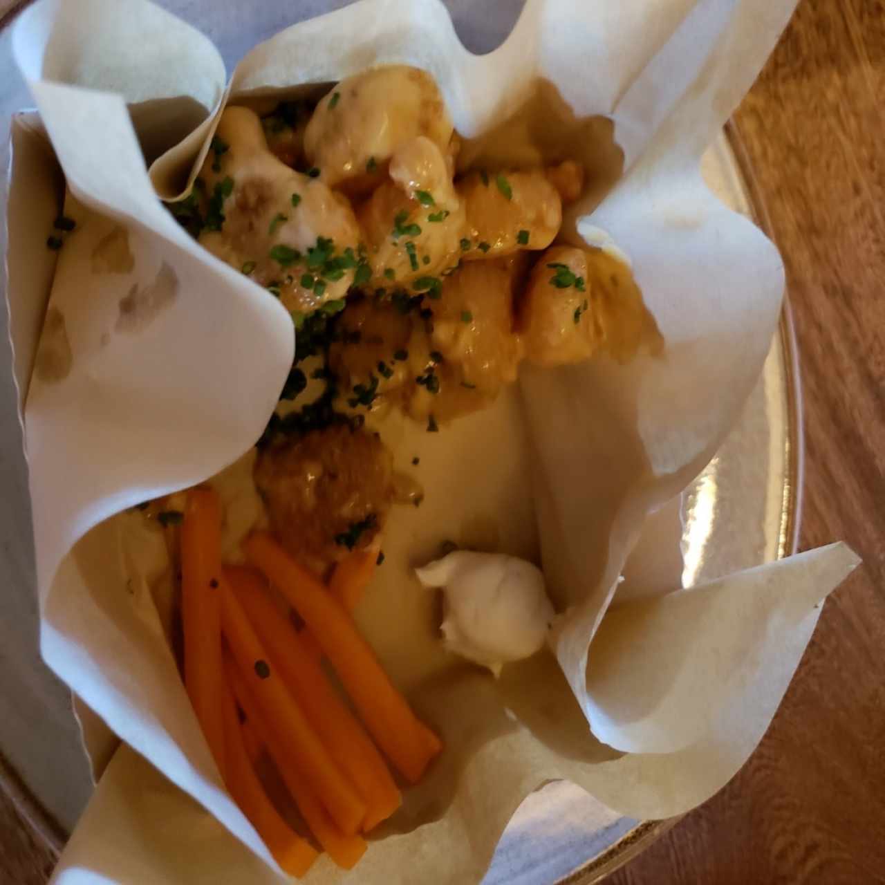 camarones tempurizados