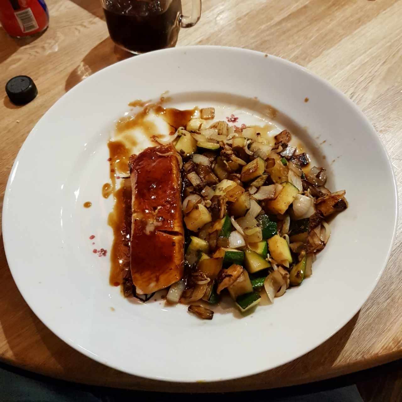 Salmón Teriyaki