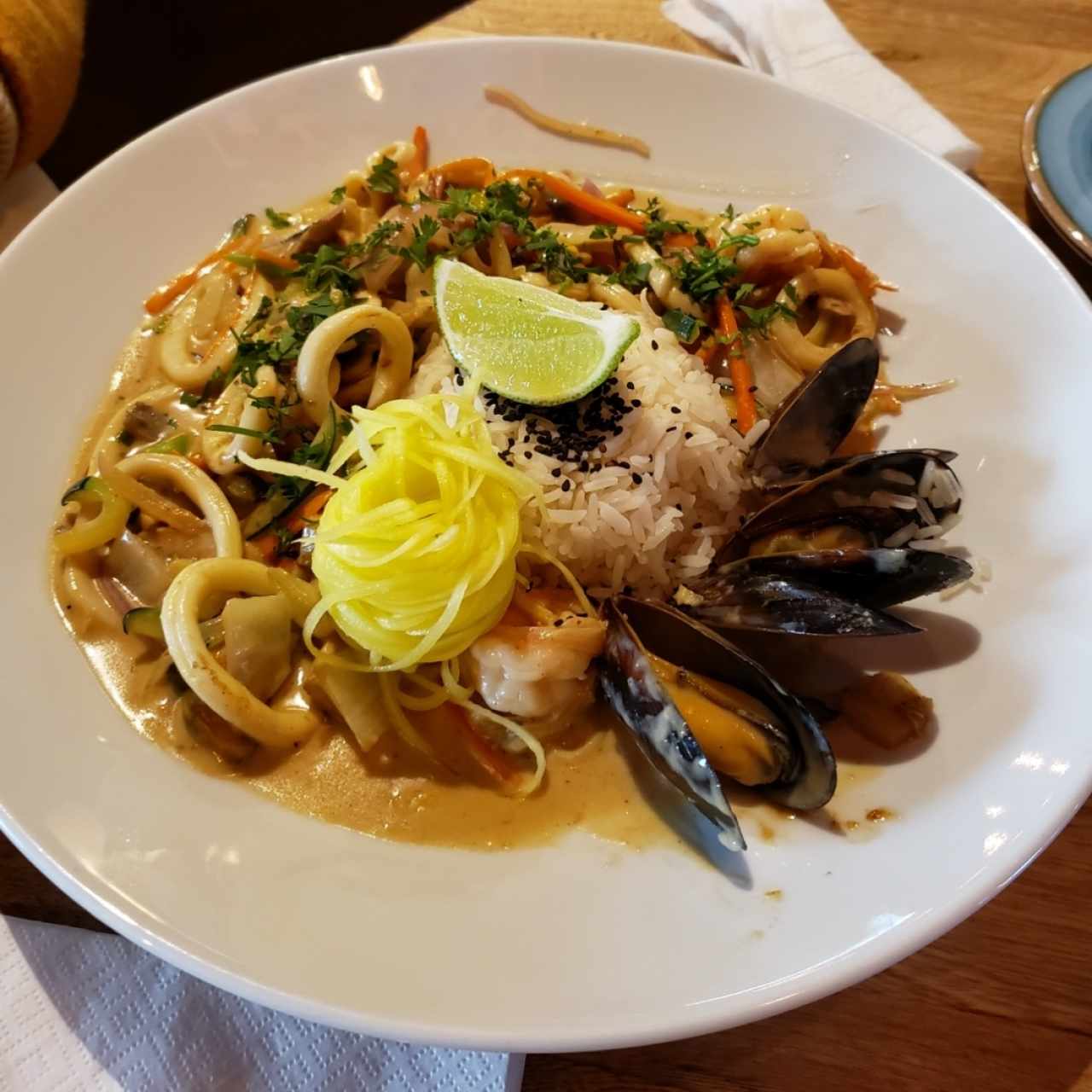 Seafood Curry
