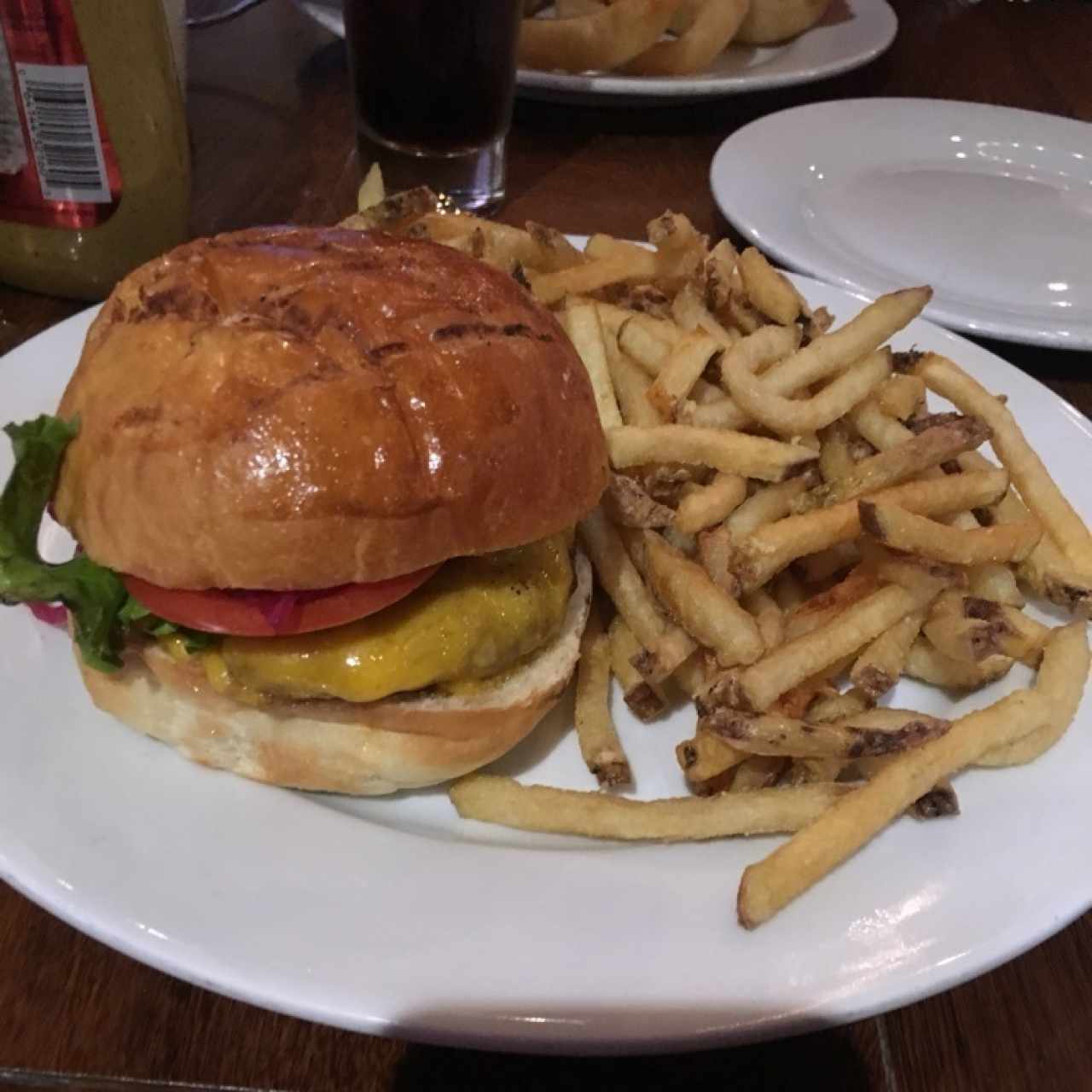 hamburguesa con queso