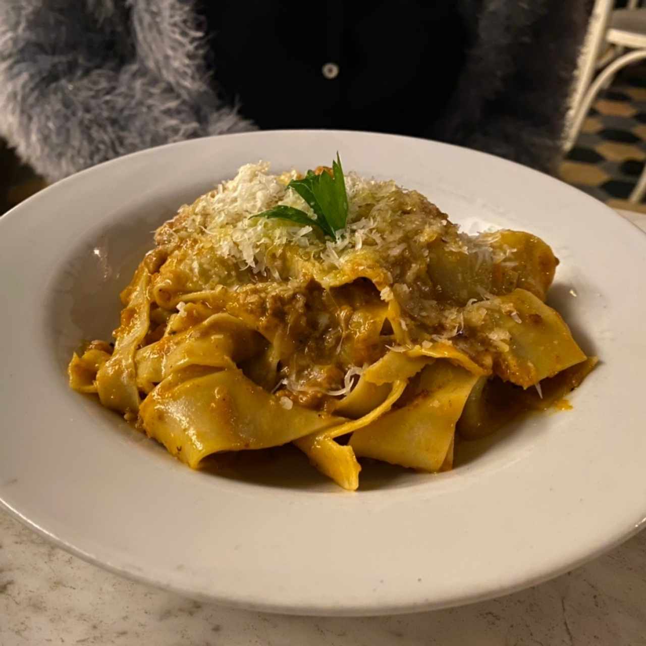 Parpadelle bolognese