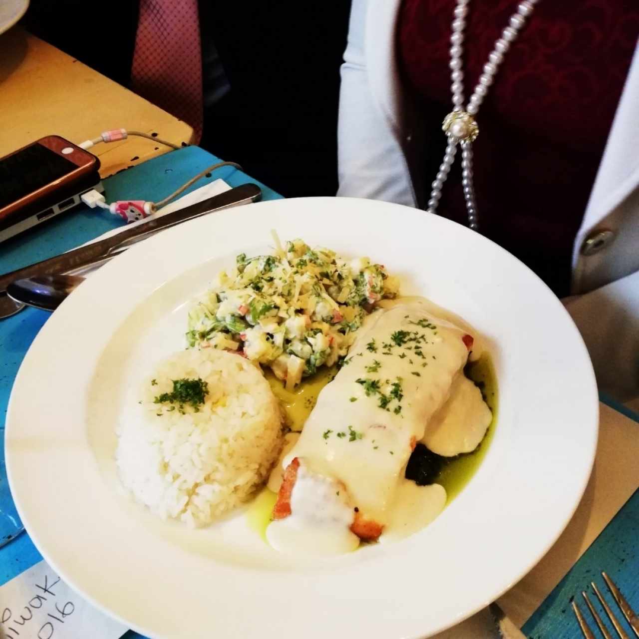 salmón.