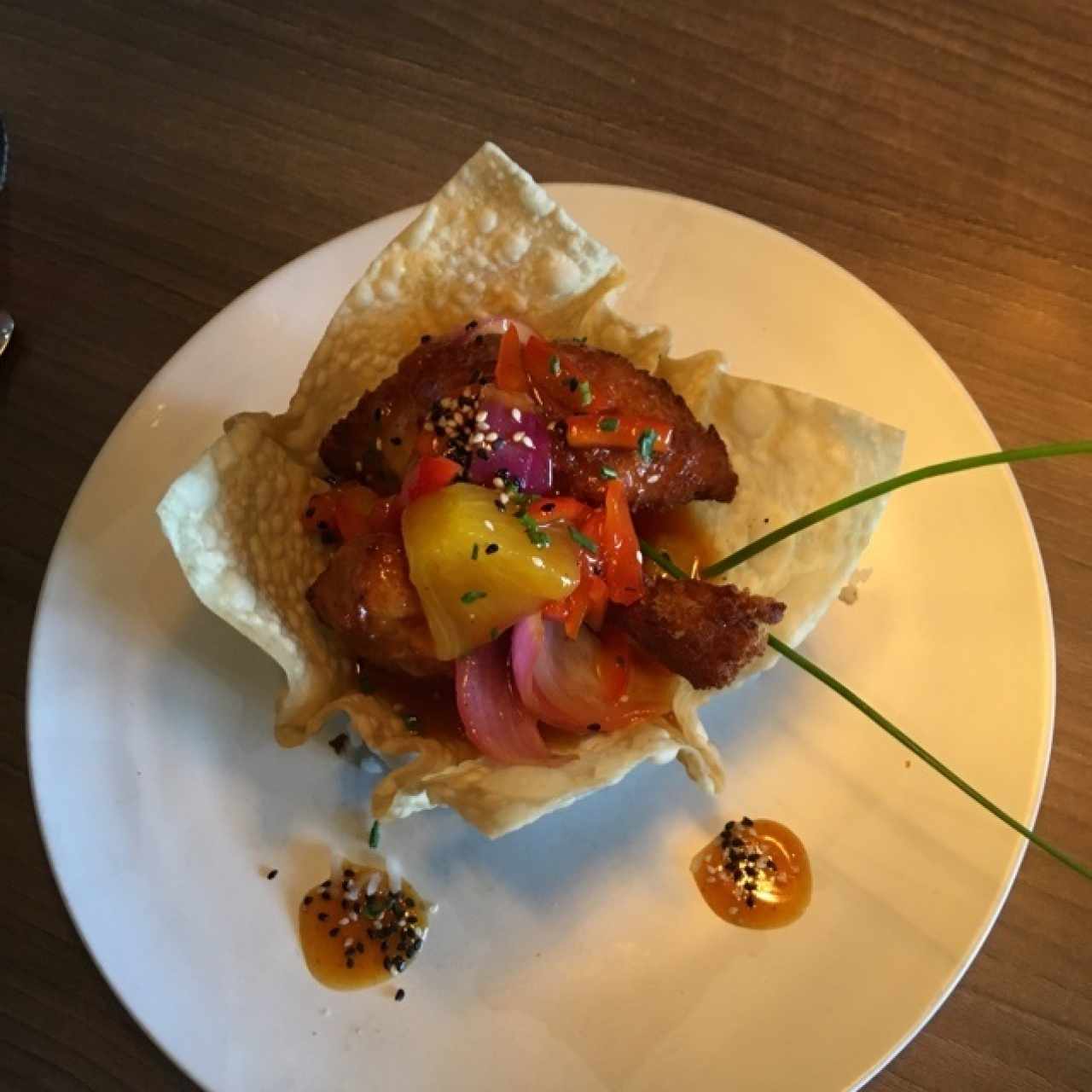 pollo agridulce
