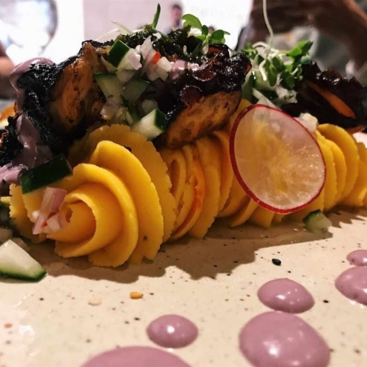 pulpo al la parrilla