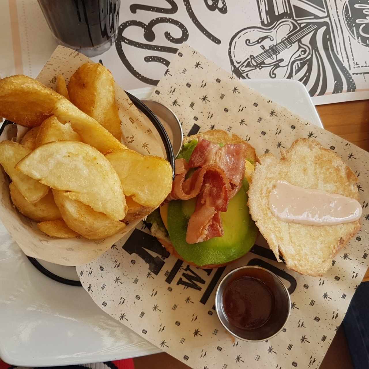 Avocado burger