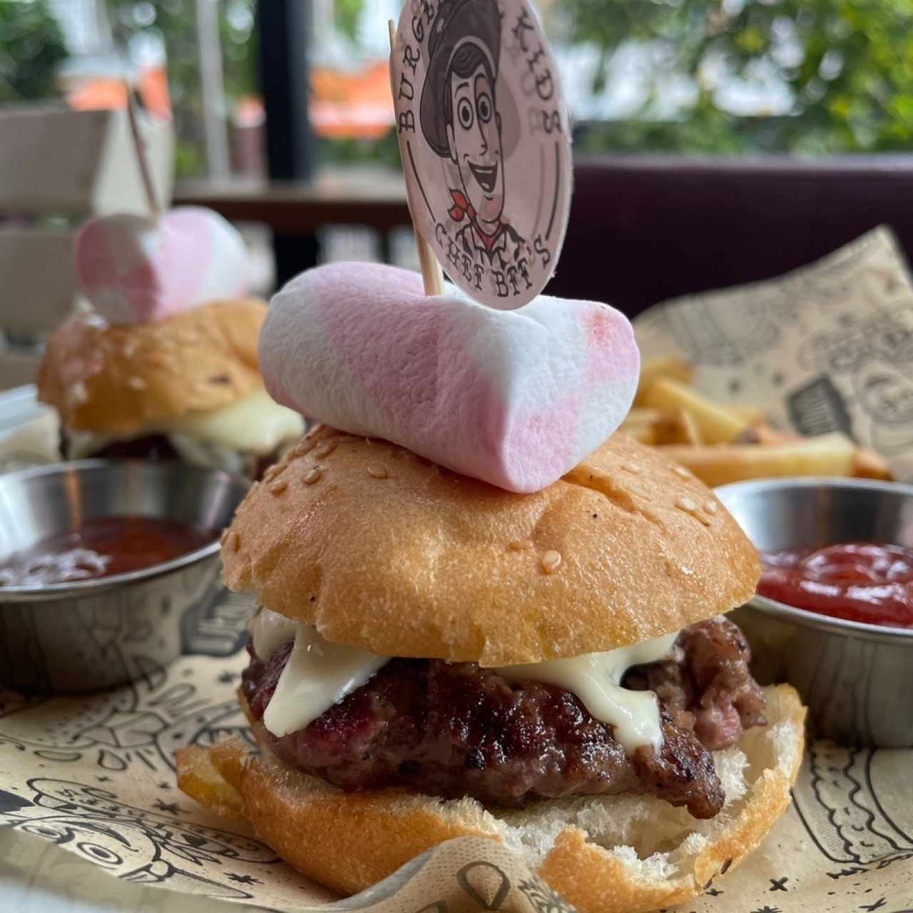 Kid’s burger off secret menu