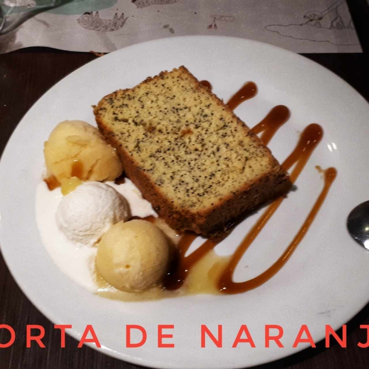 torta de naranja