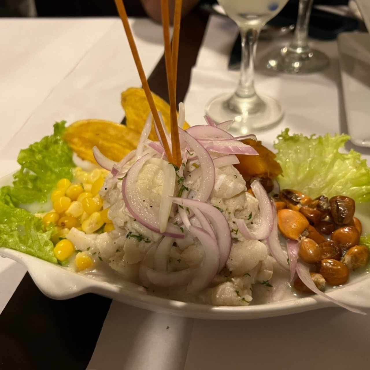Ceviche de pescado 