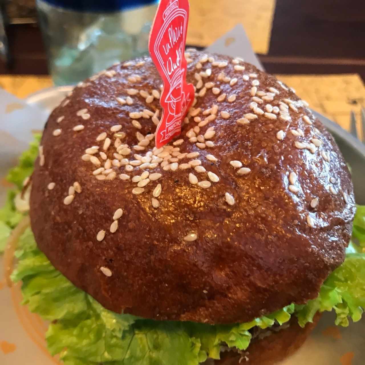 hamburguesa vegetariana