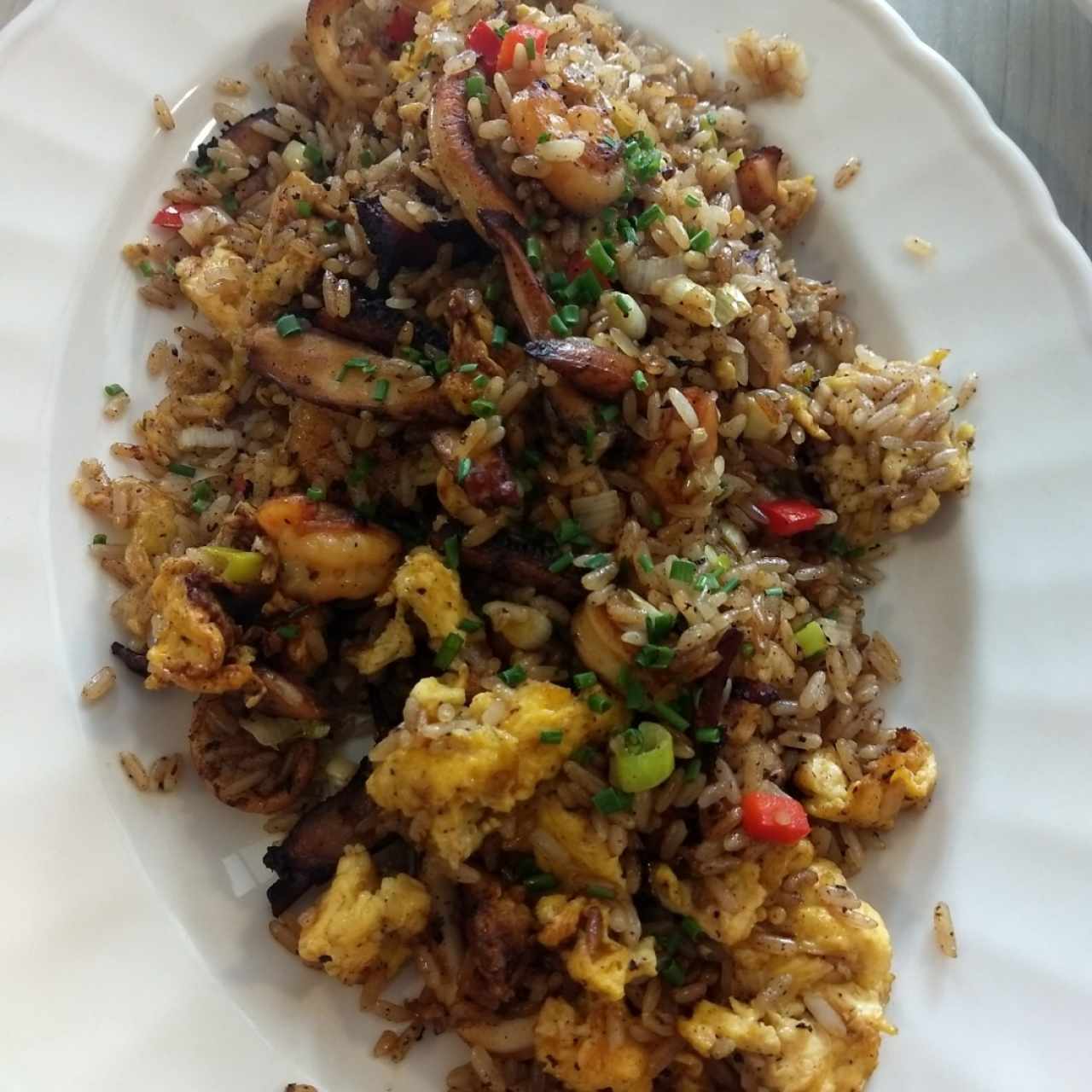 Arroz chaufa