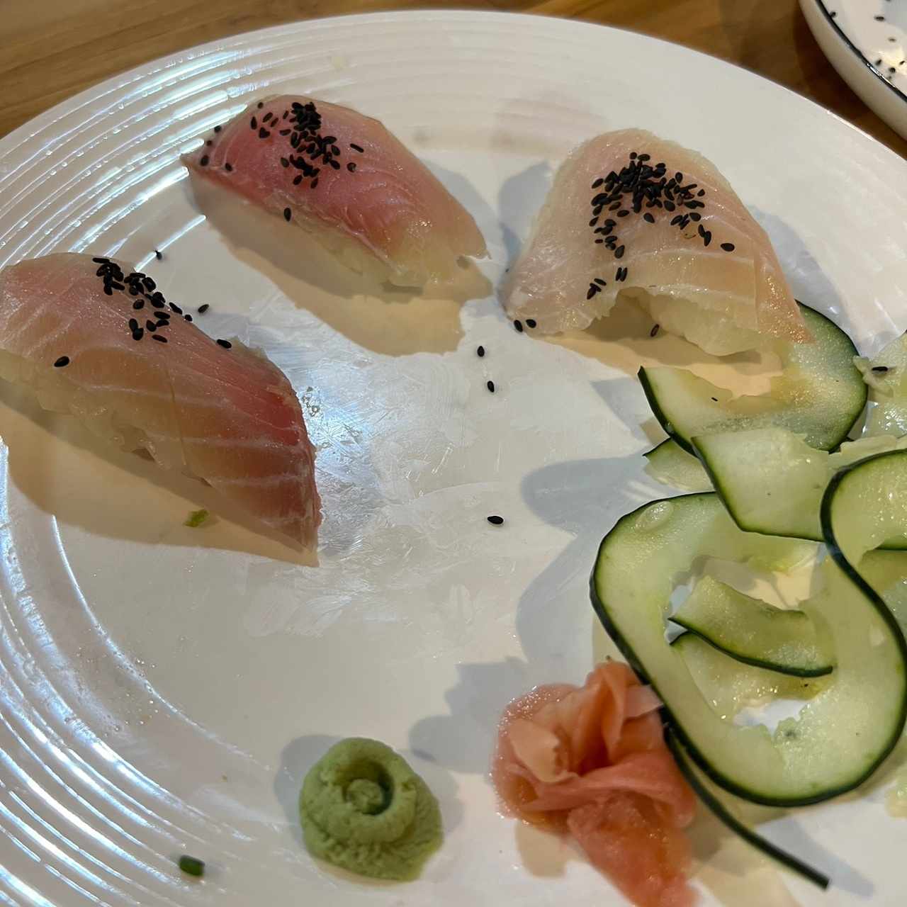 Nigiri de tilapia