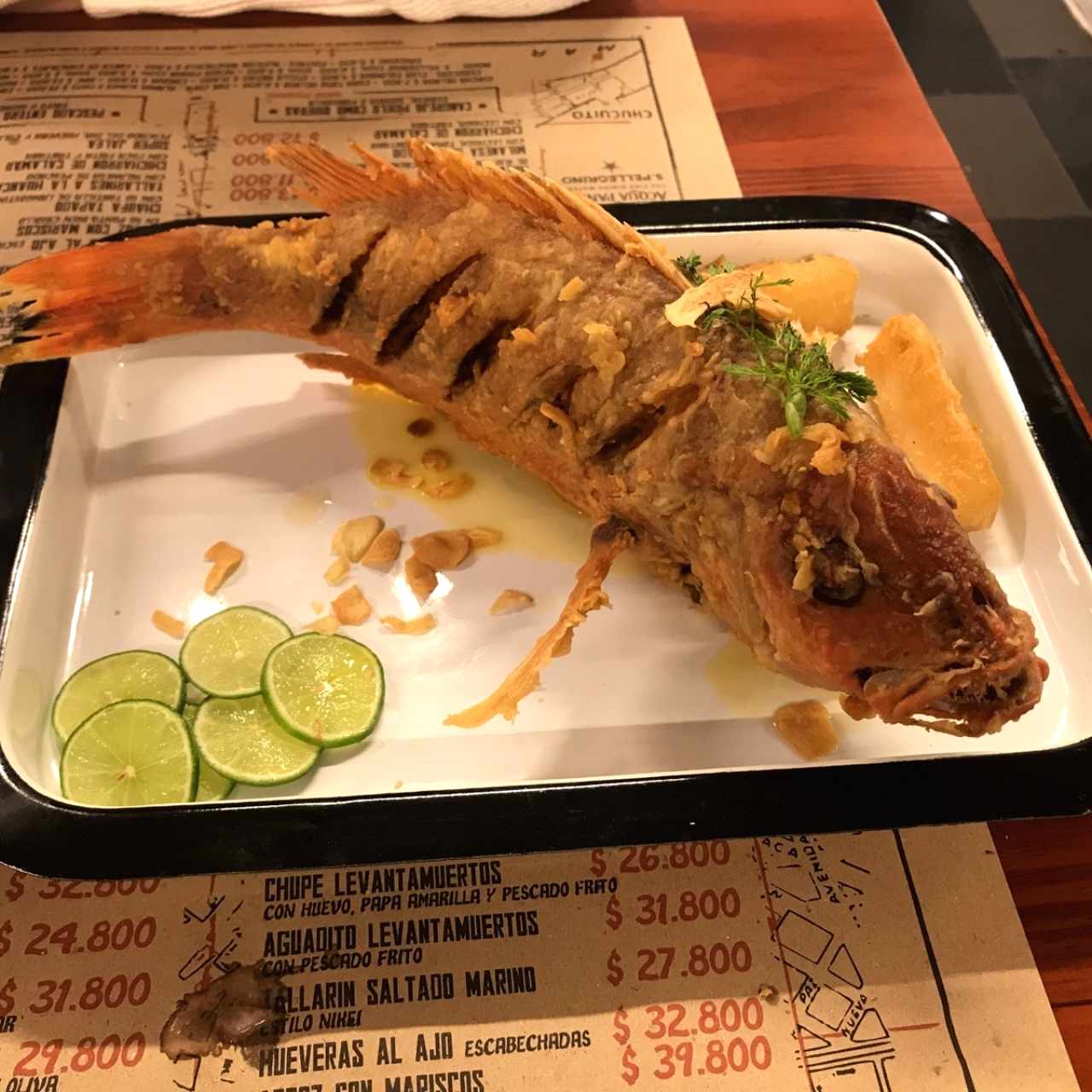 Robalo Frito 