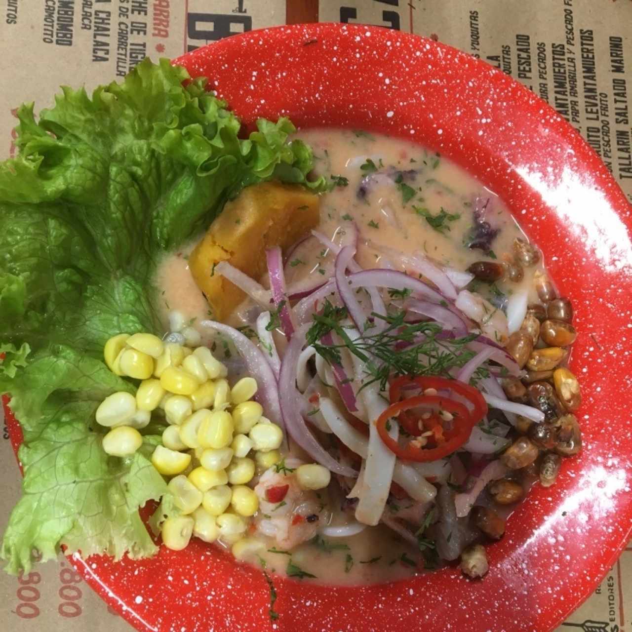 cebiche mixto