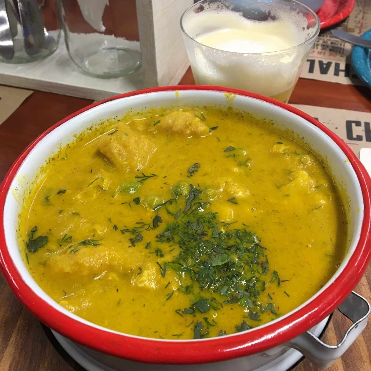 chupe de pescado