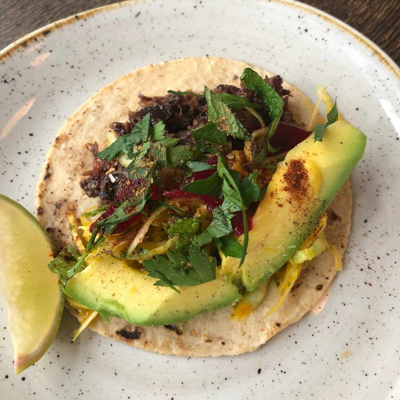 tortilla cola de toro