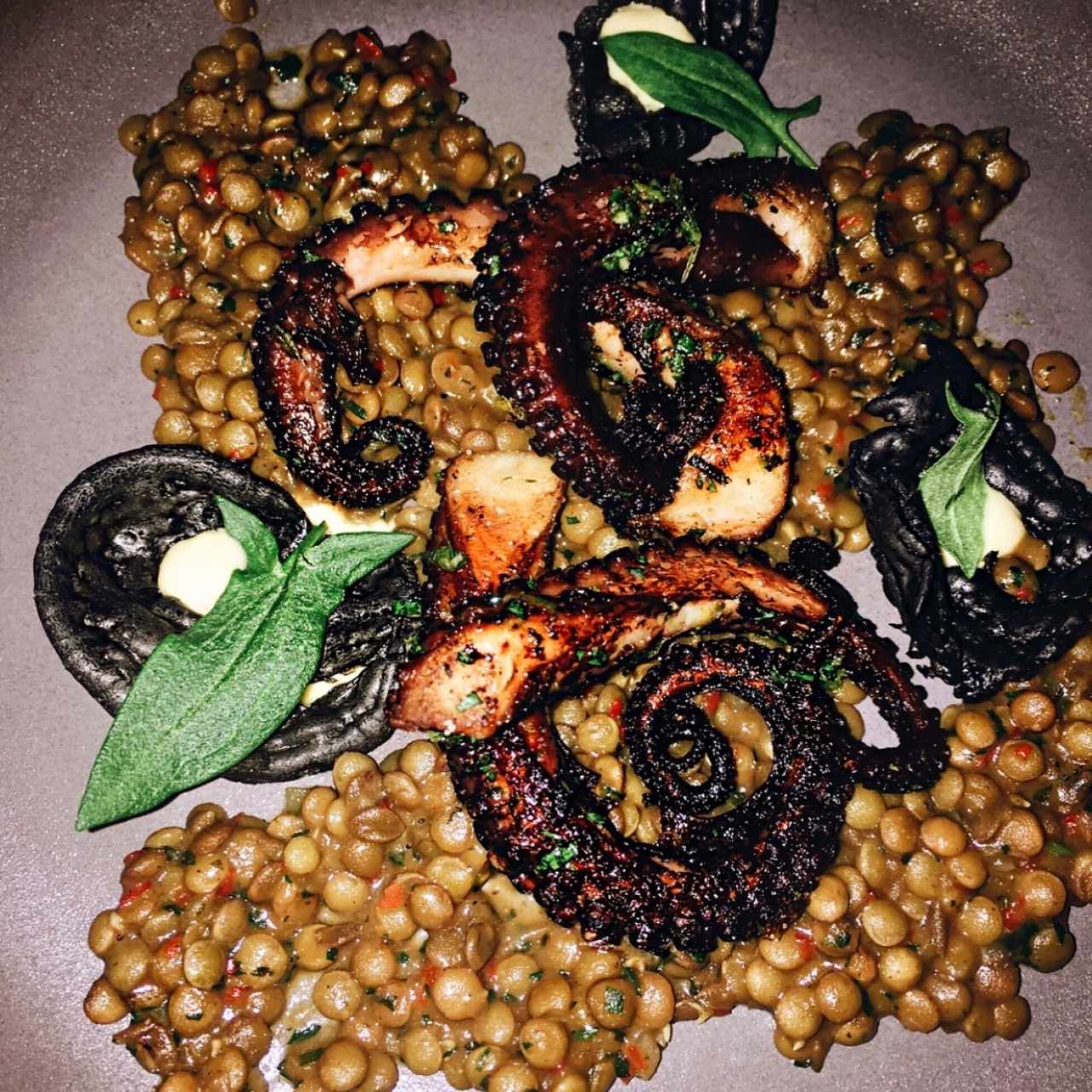 Pulpo al carbón