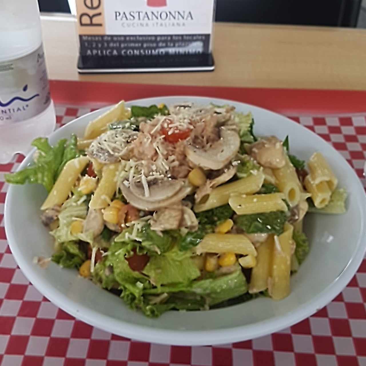 ensalada de atun con penne