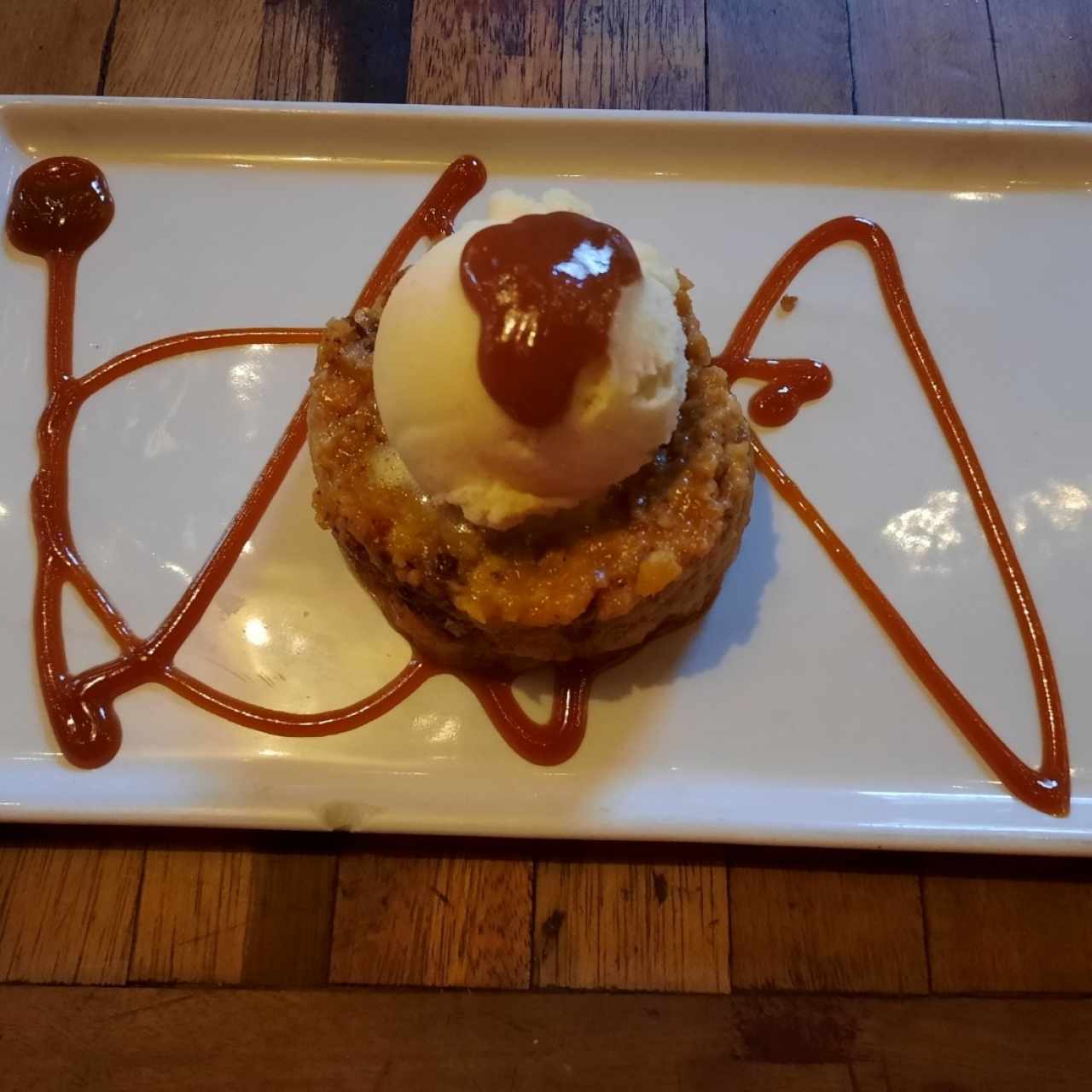 Budín de maduro 