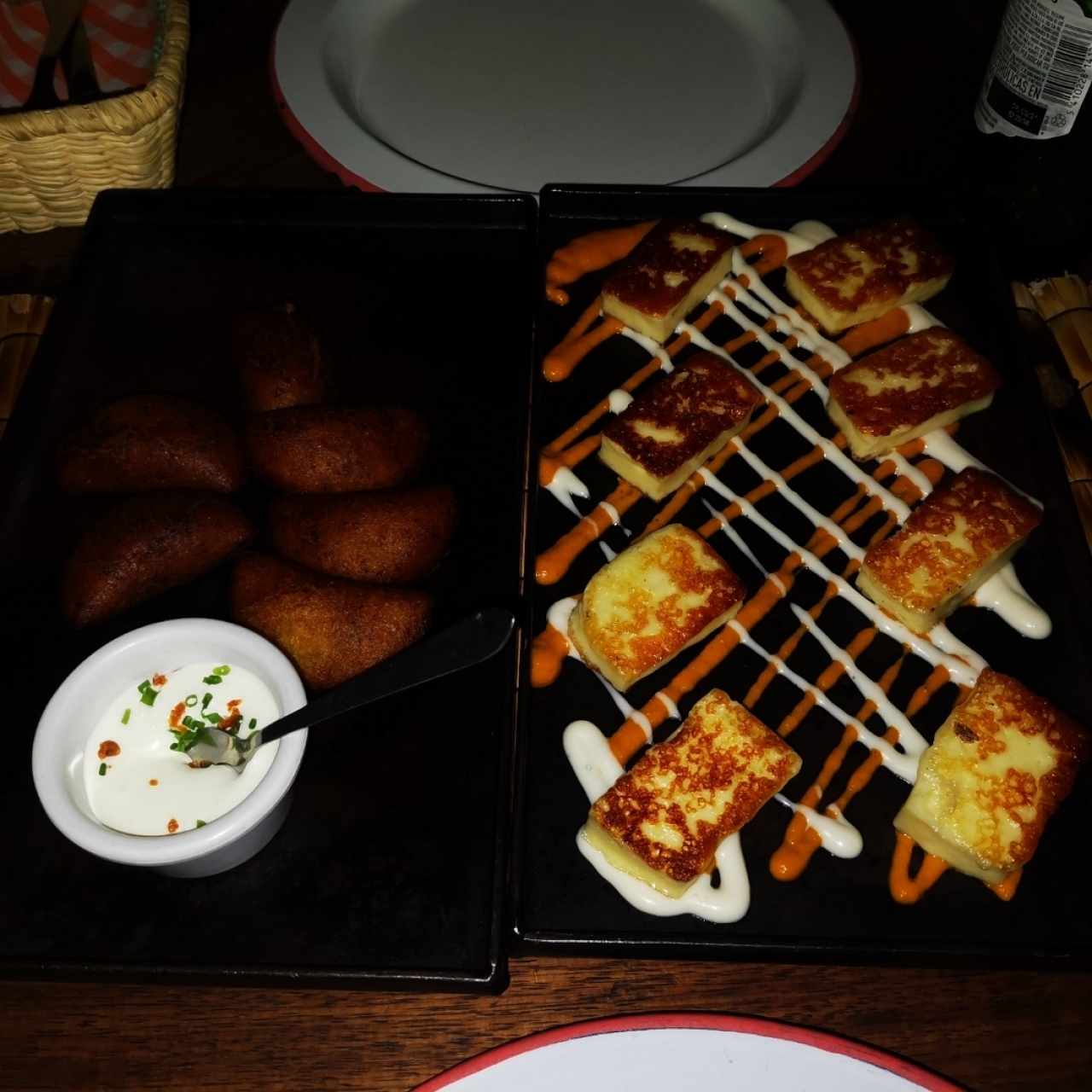 Empanadas de maduro y queso frito 