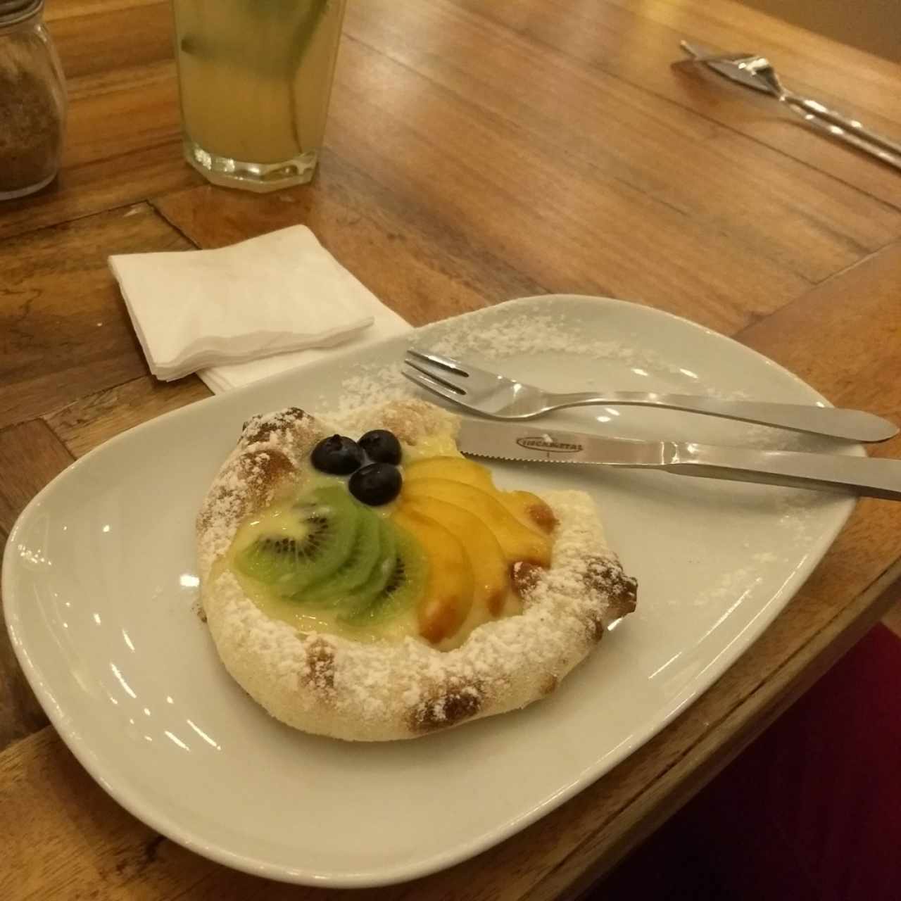 Pizza Frutti (postre)