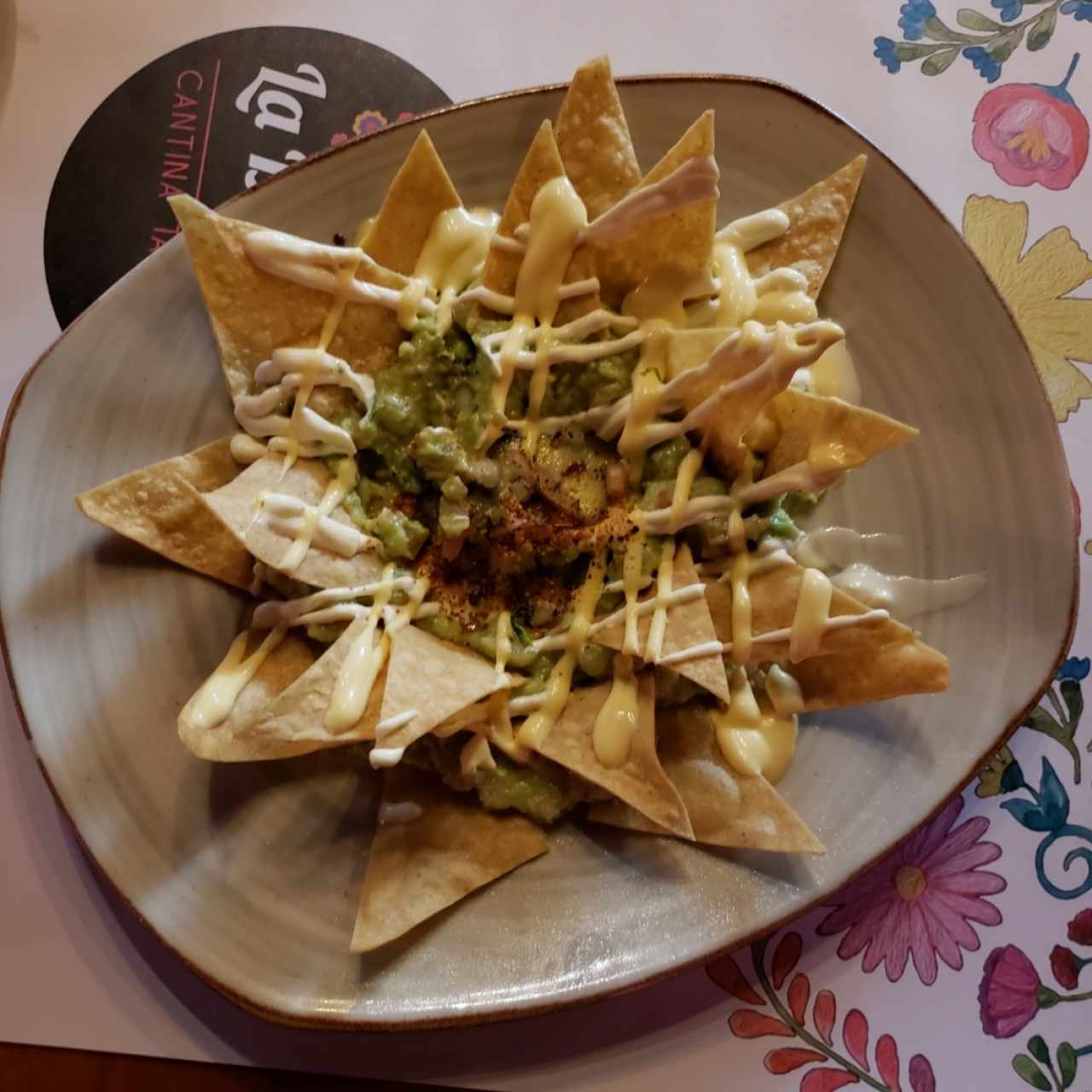 entrada nachos