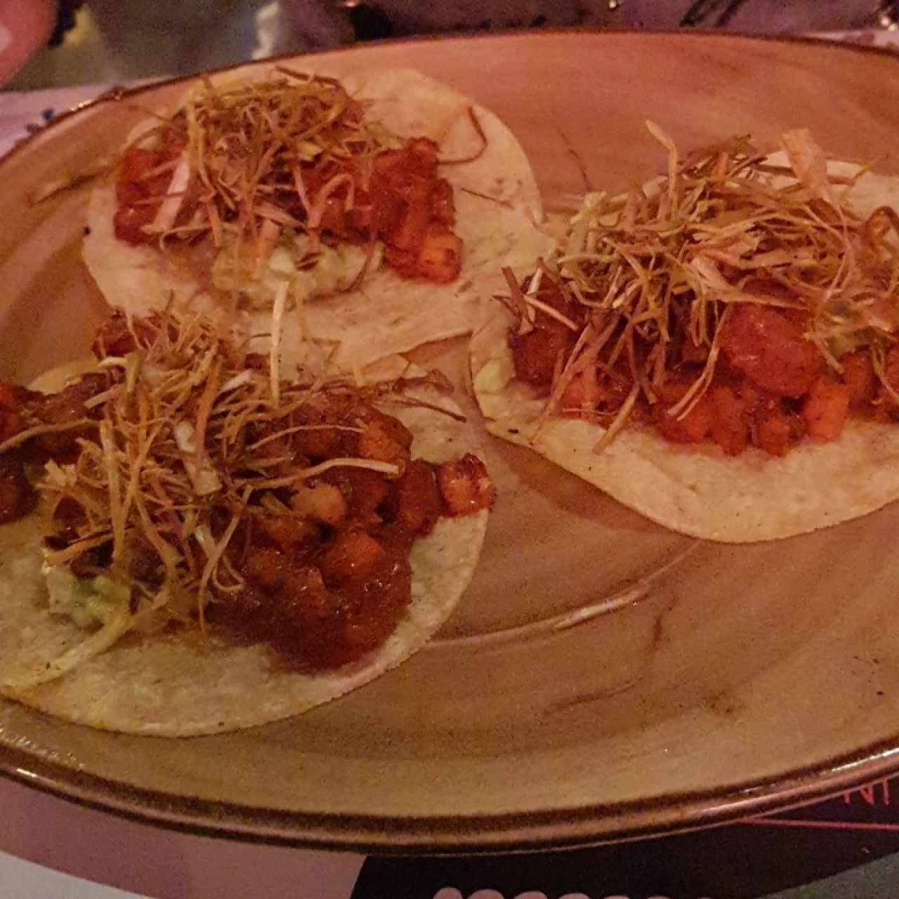 tacos de camarón 