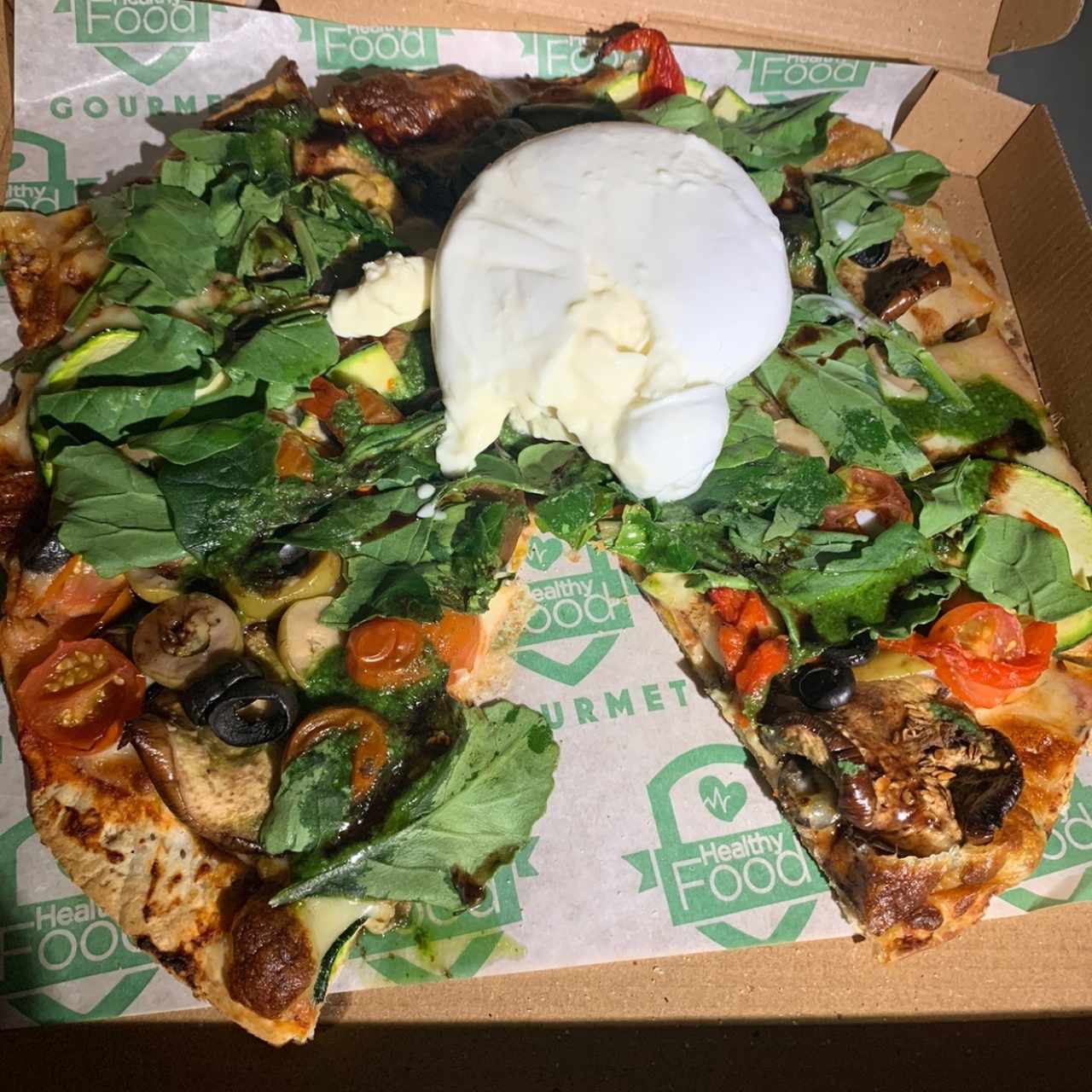 pizza burrata
