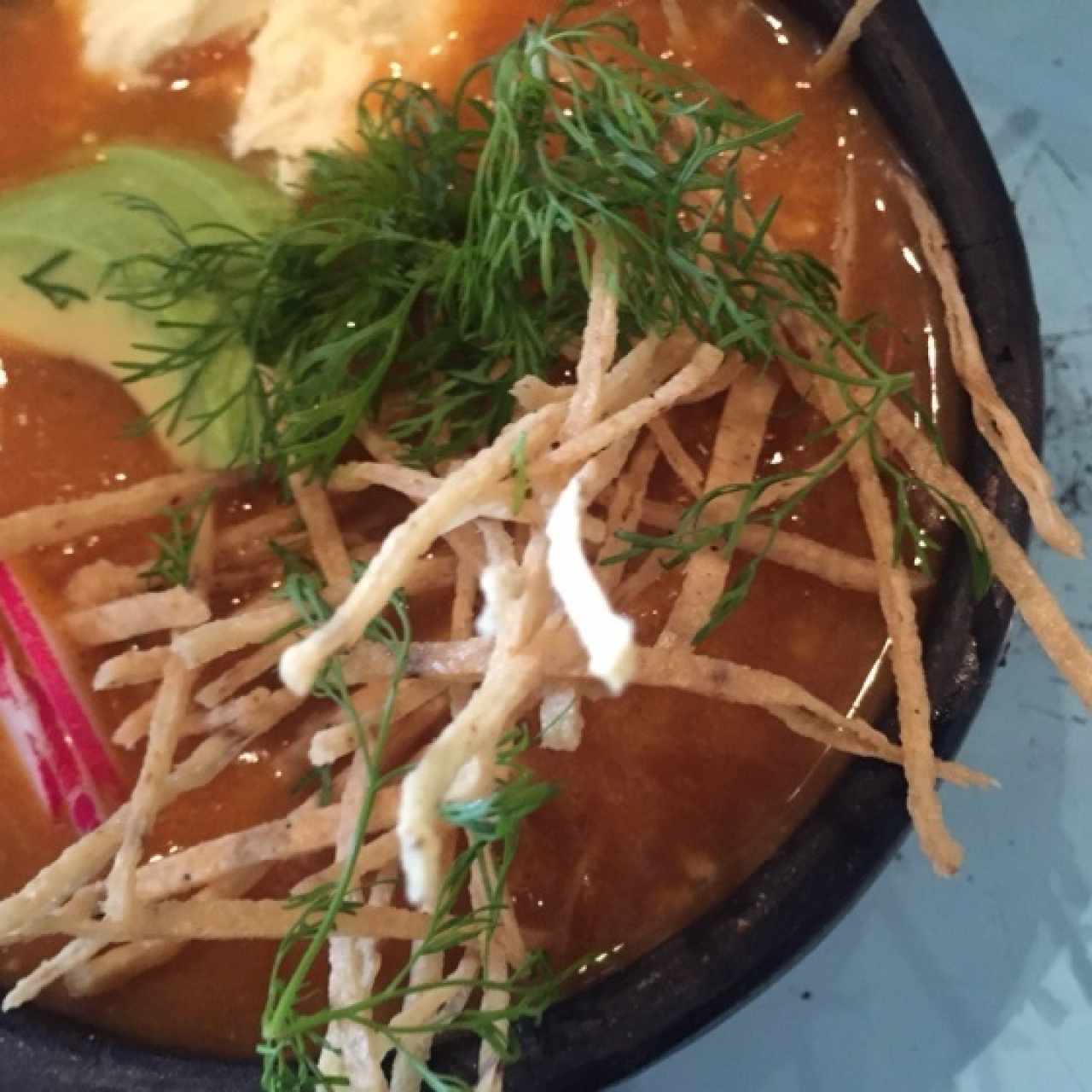 Sopa tortilla