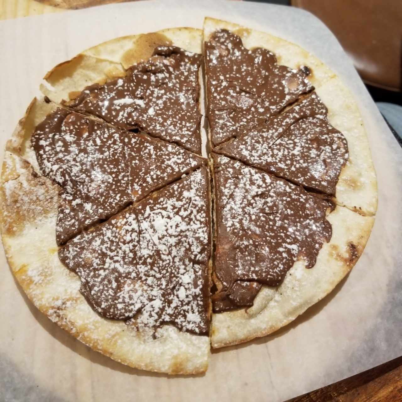 Pizza denutella