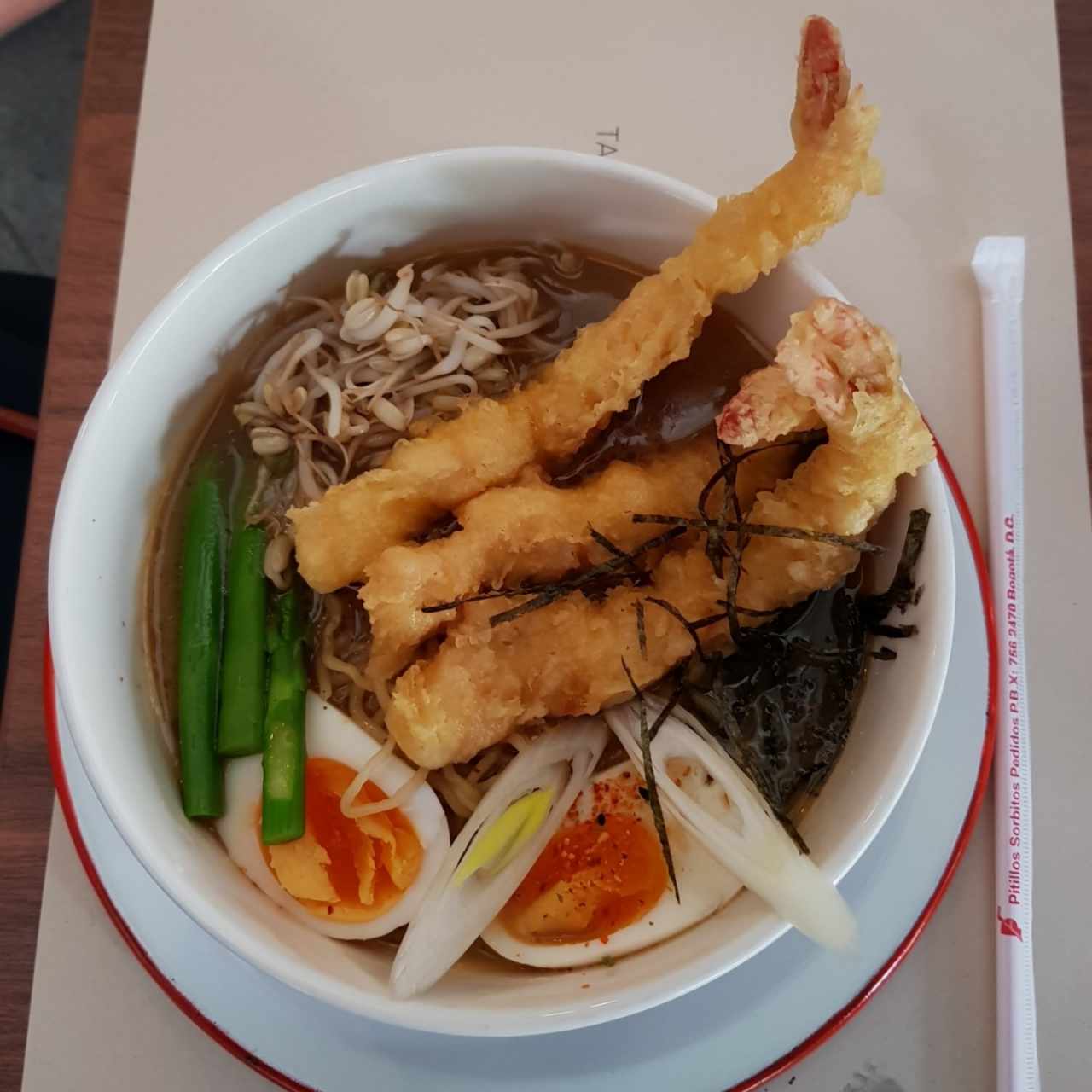 Ramen de Langostinos