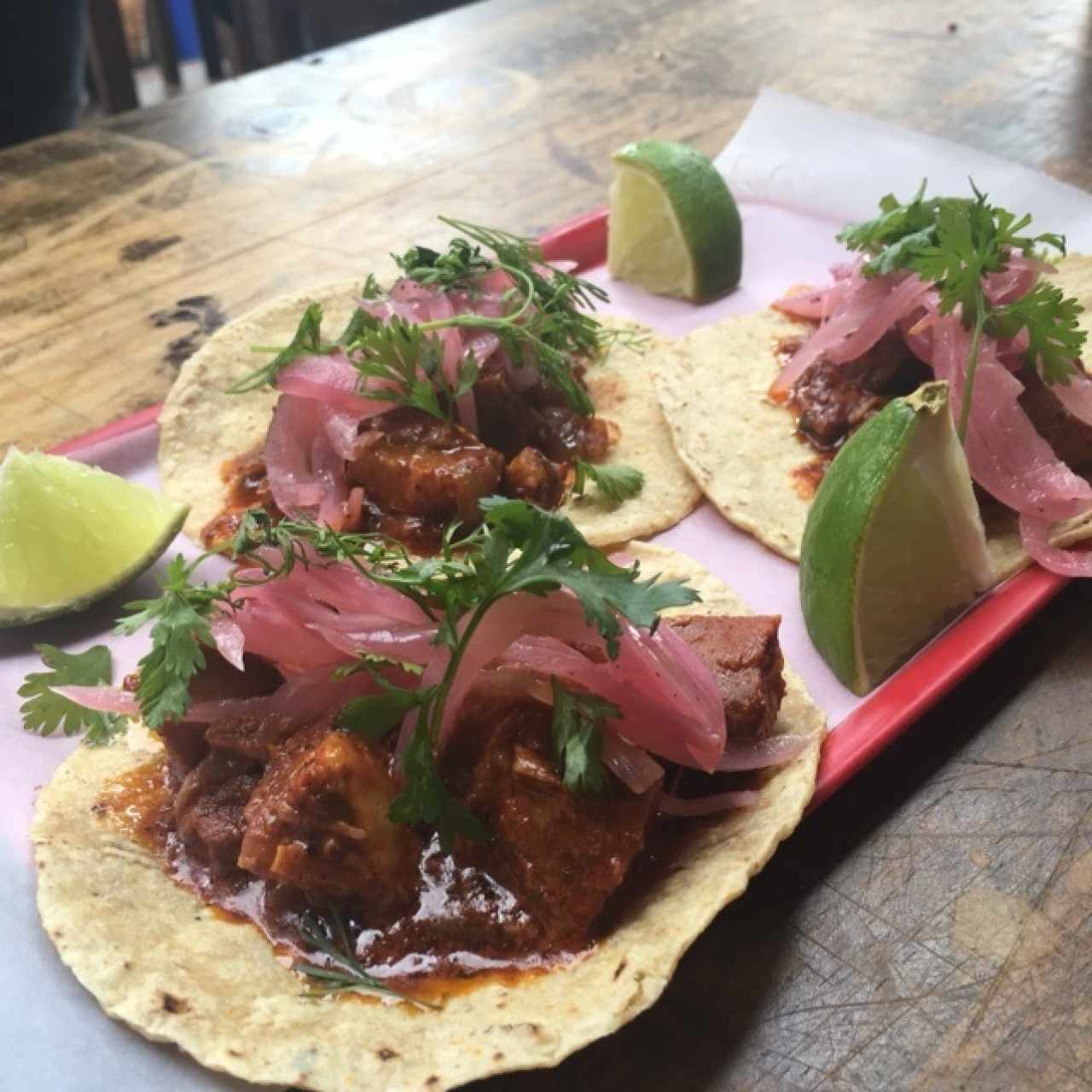 tacos de cochinita pibil