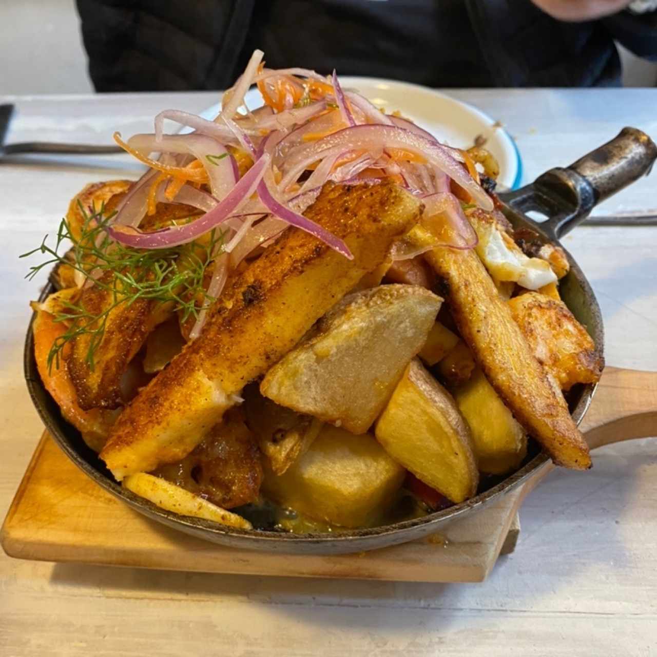 Parrillada de leche de tigre