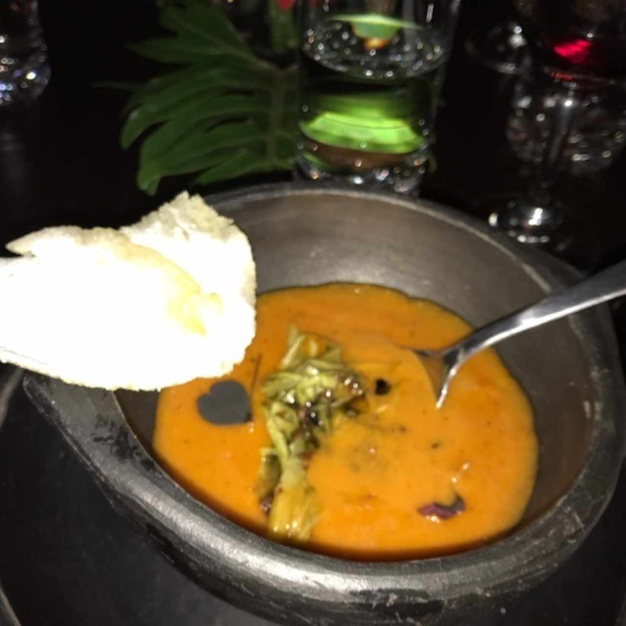 sopa de chontaduro