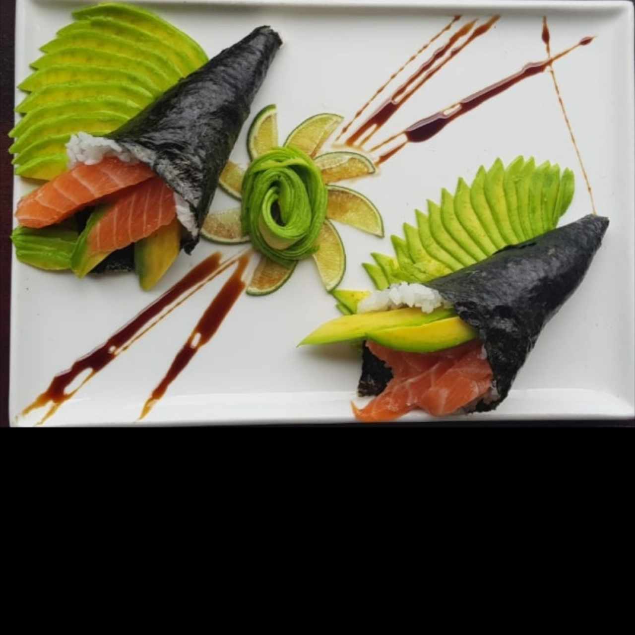 temakis de salmón