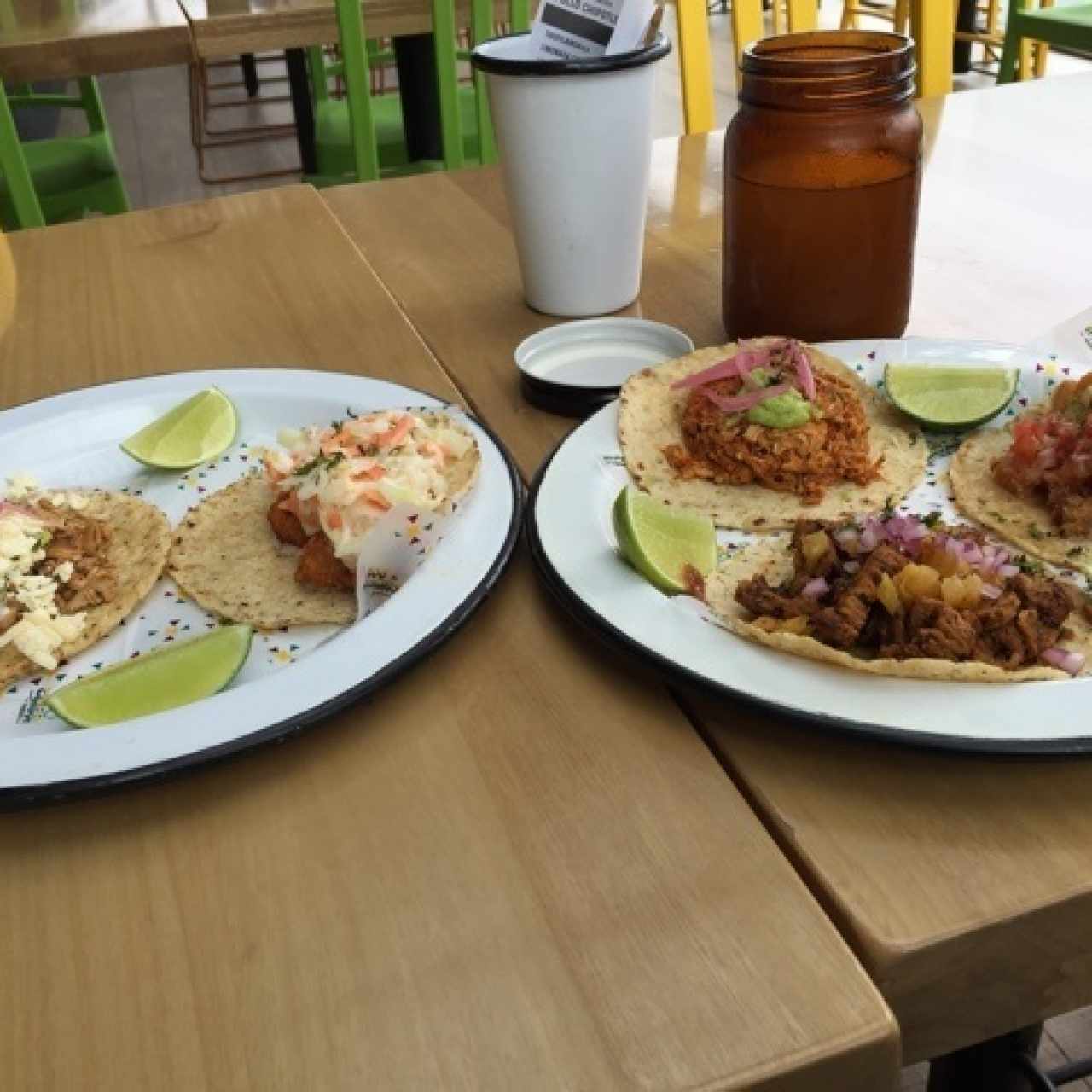 chicharron, camaron, cochinita, pastor, pollo chipotle