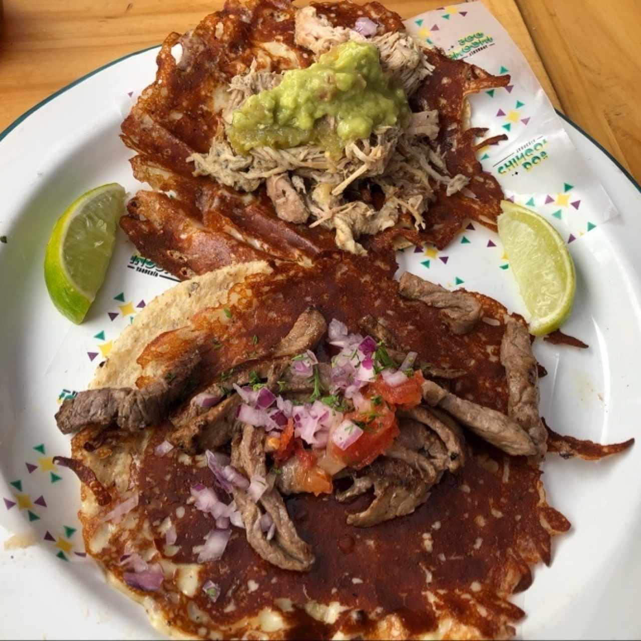 costras de cochinita y de carnitas