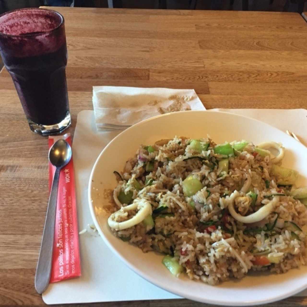 arroz con calamares