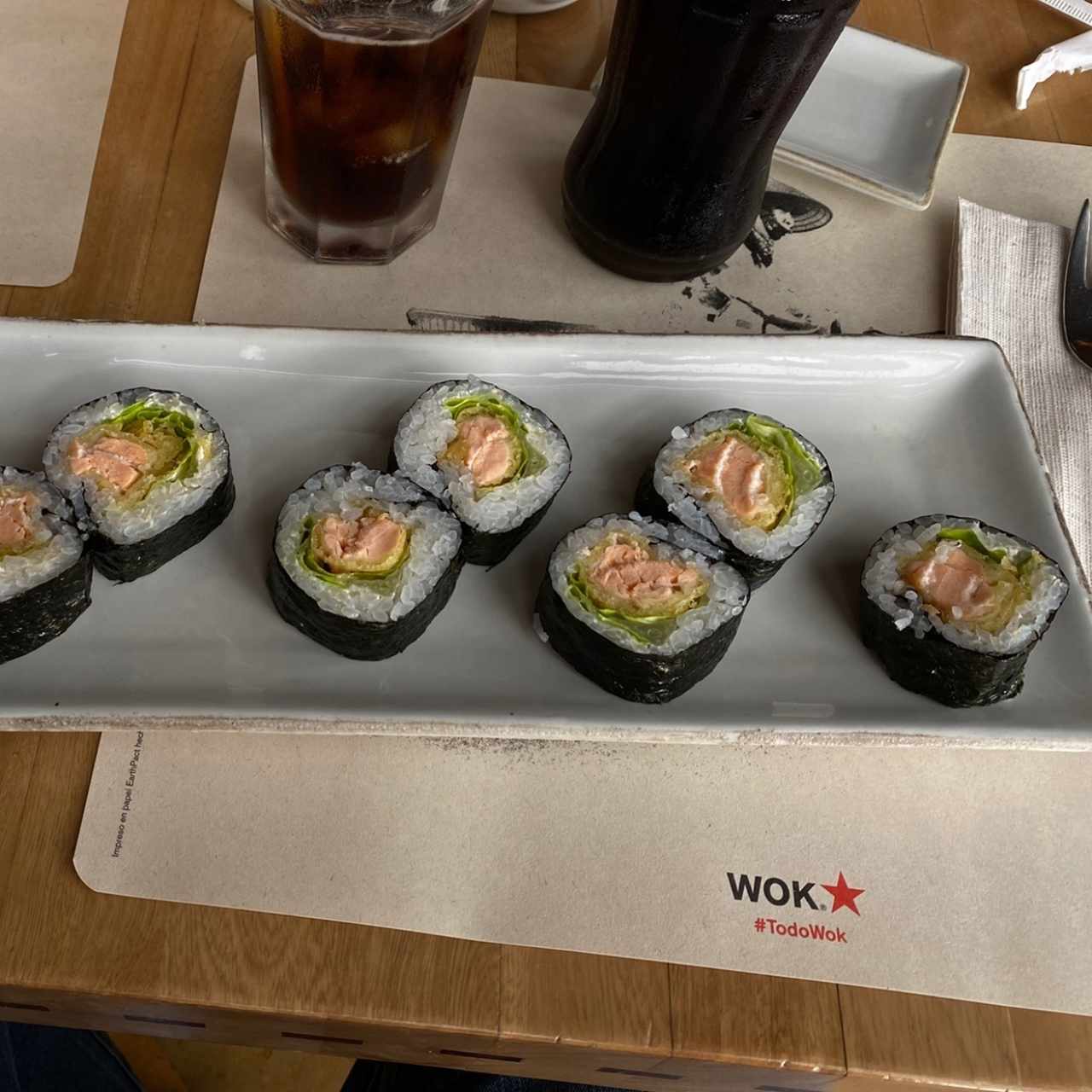 Salmón Tempura