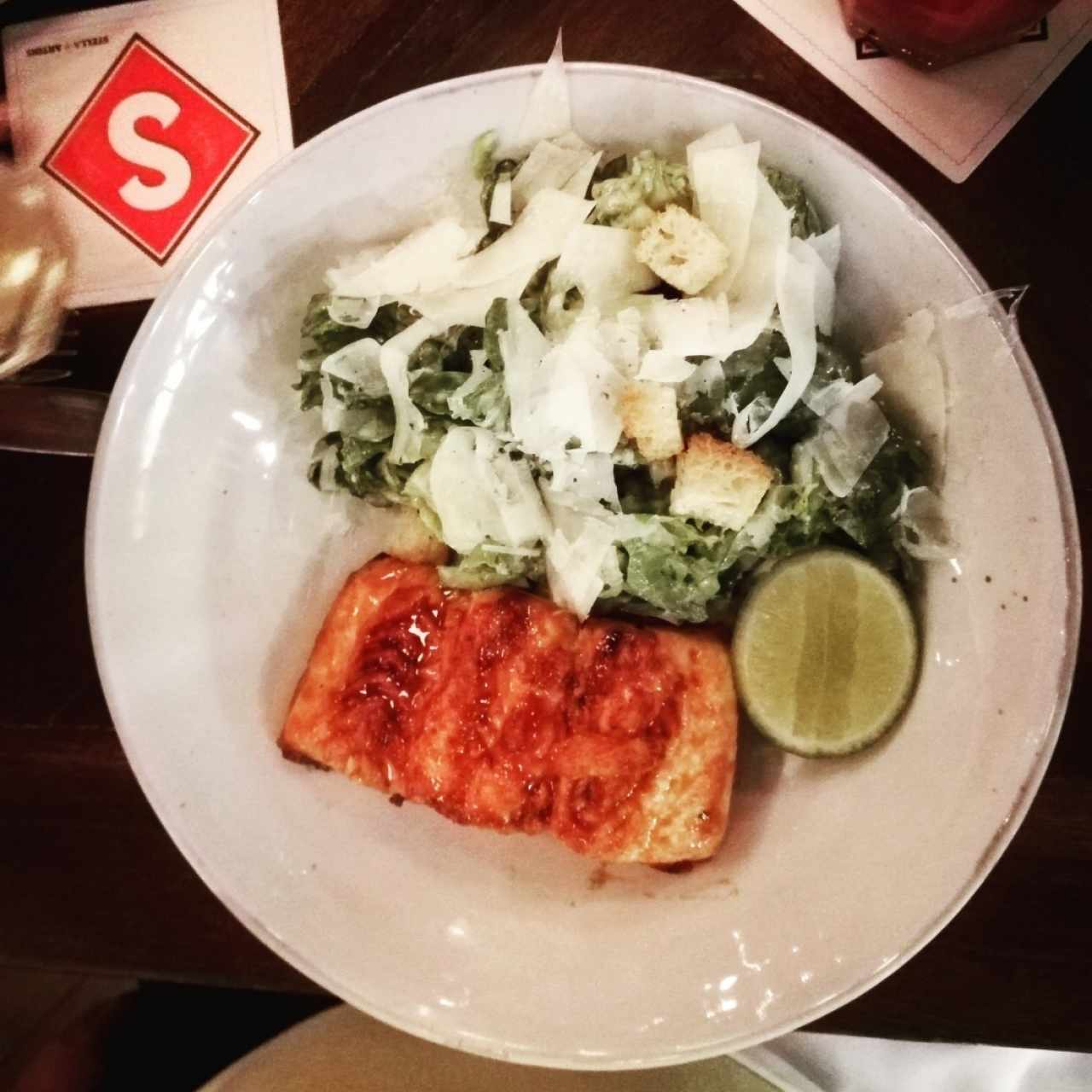 Salmón a la parrilla
