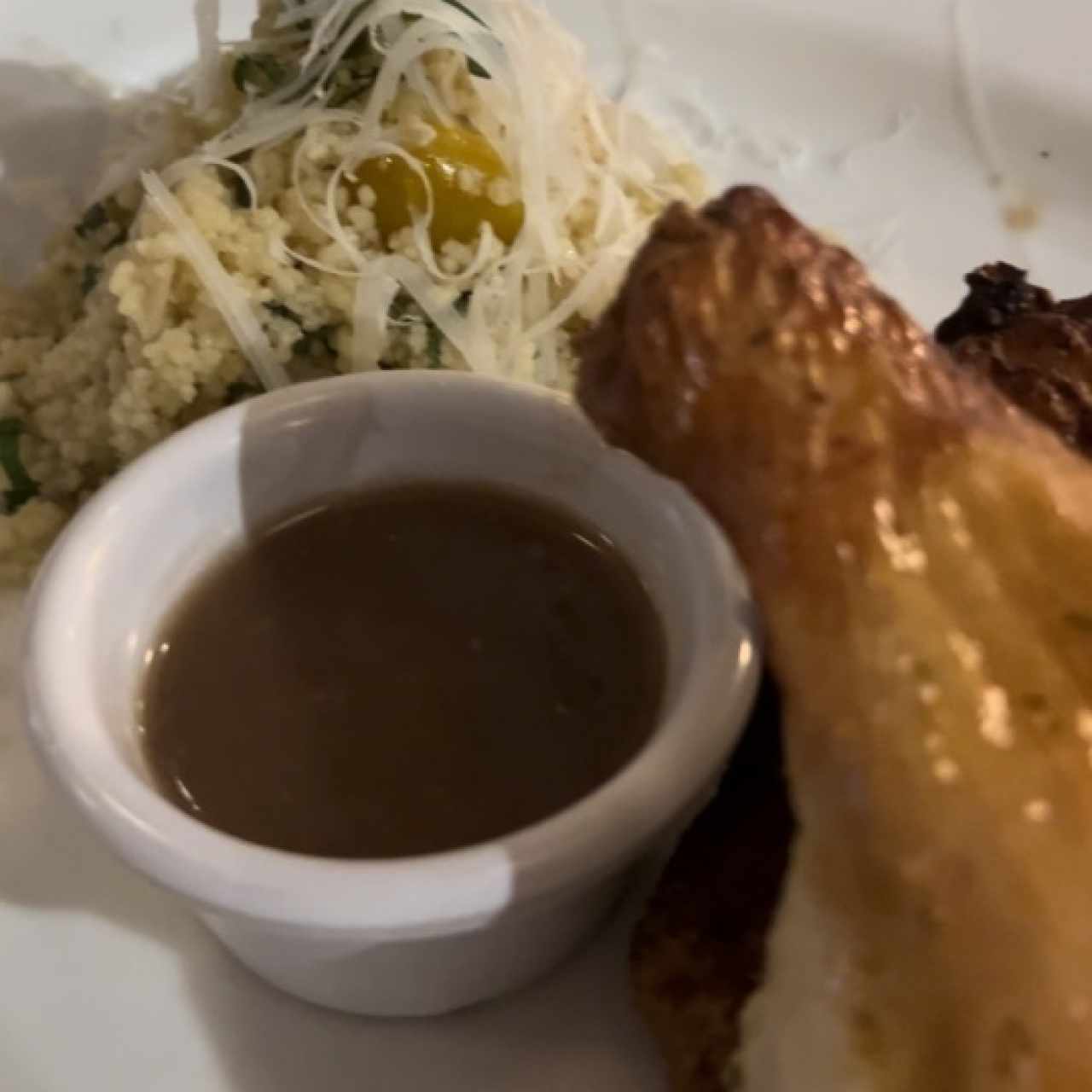pollo asado con quinoa 