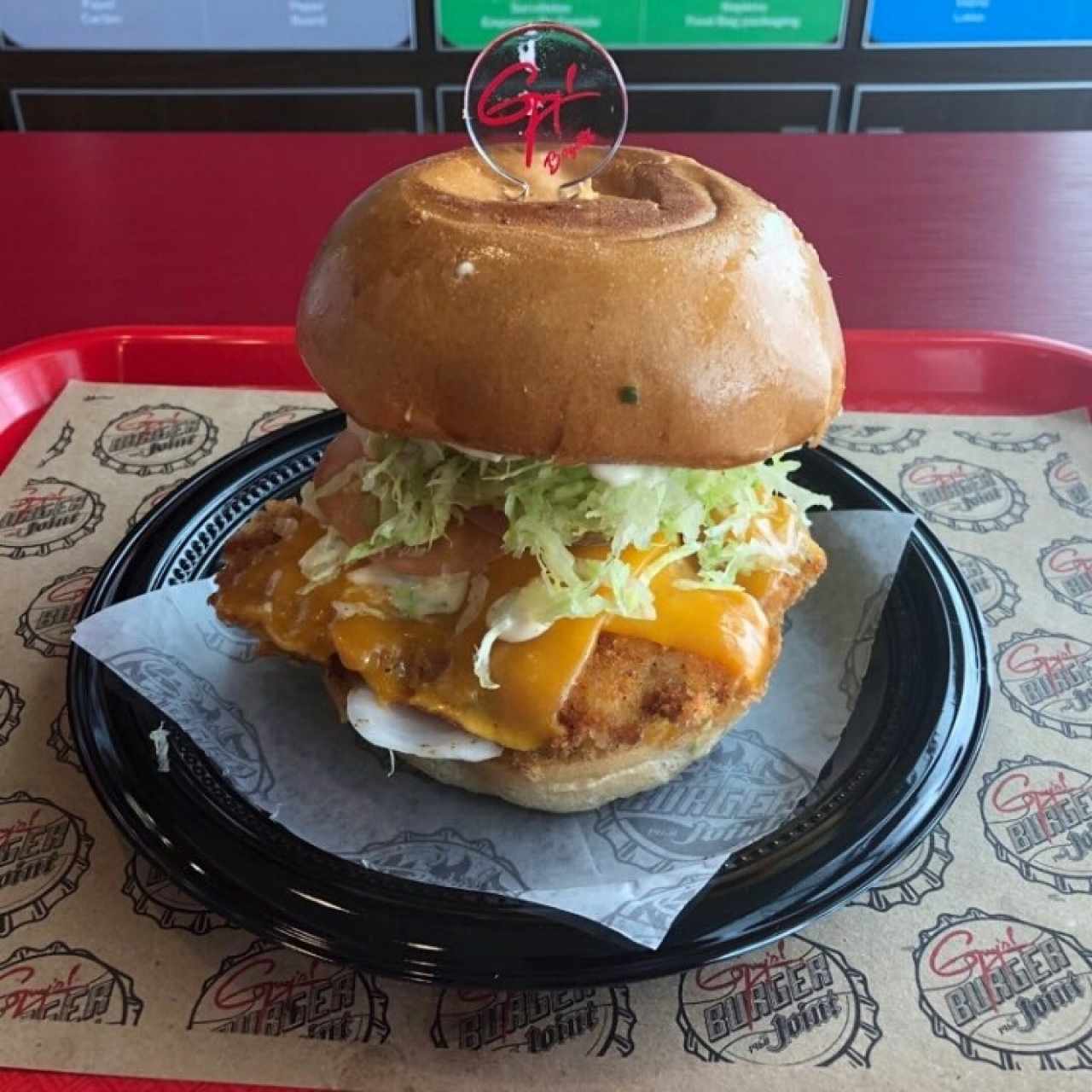 Crispy chicken Sandwich ! so tasty ✌
