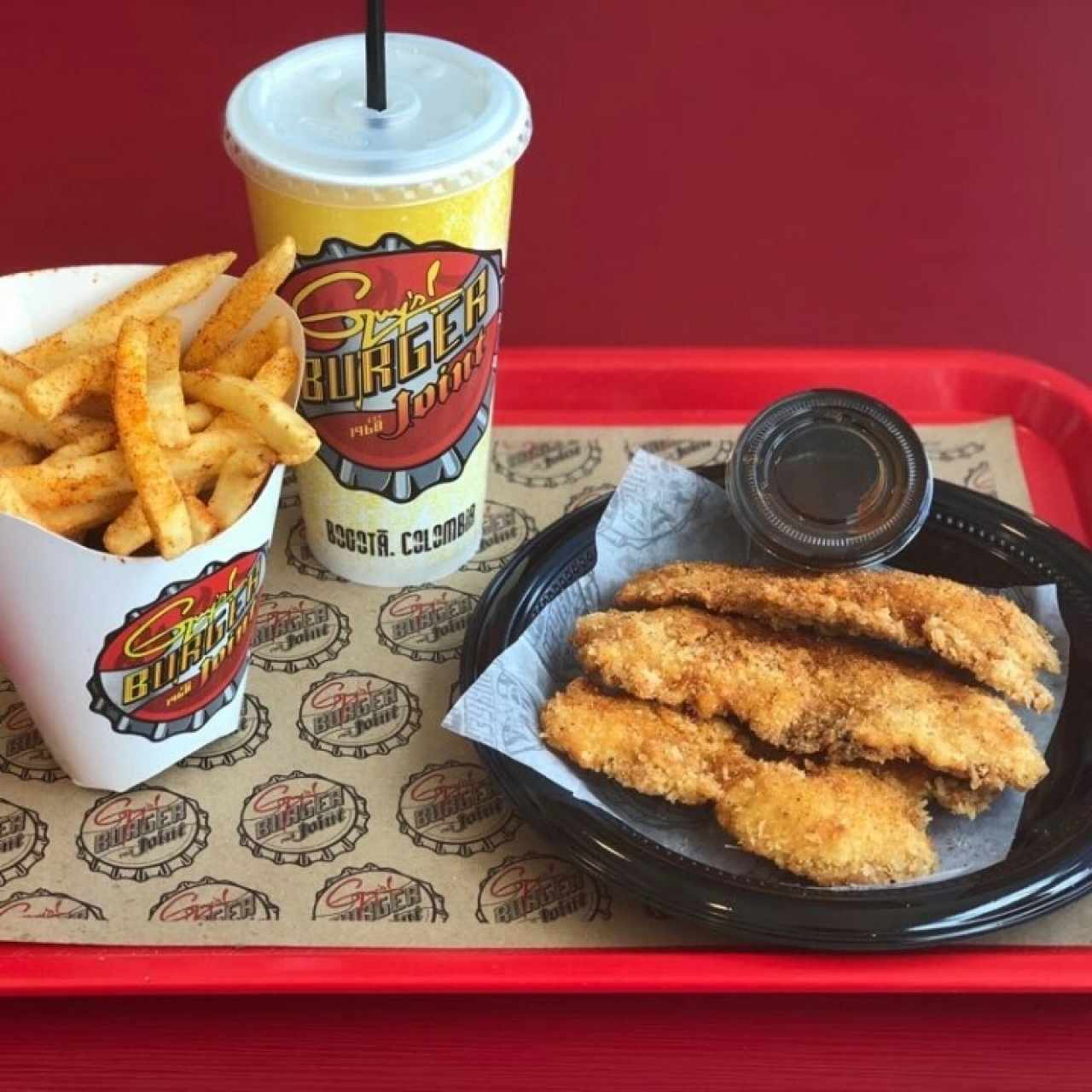 Chicken tenders w Burger Joint Fries