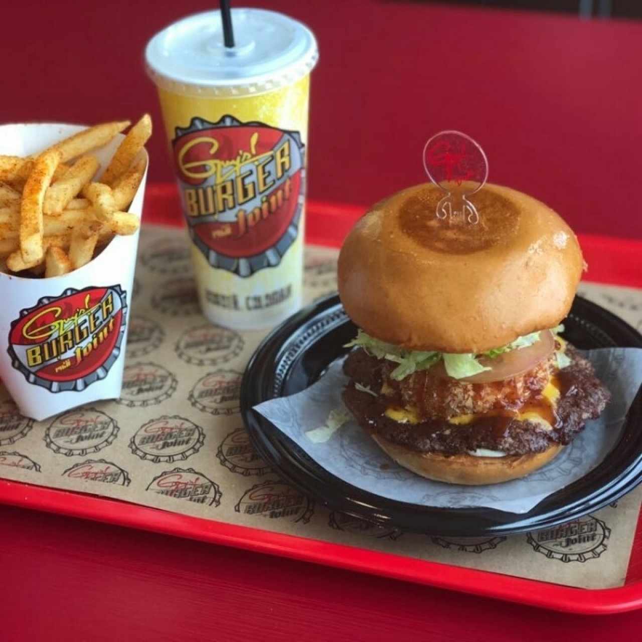 BBQ Ring Burger😉