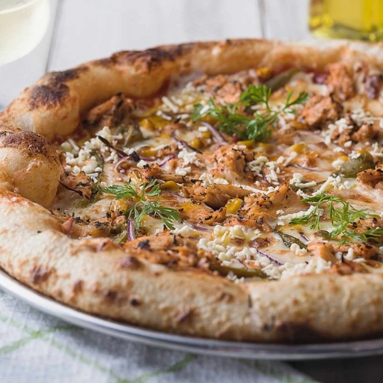 Pizza pollo Bbq 