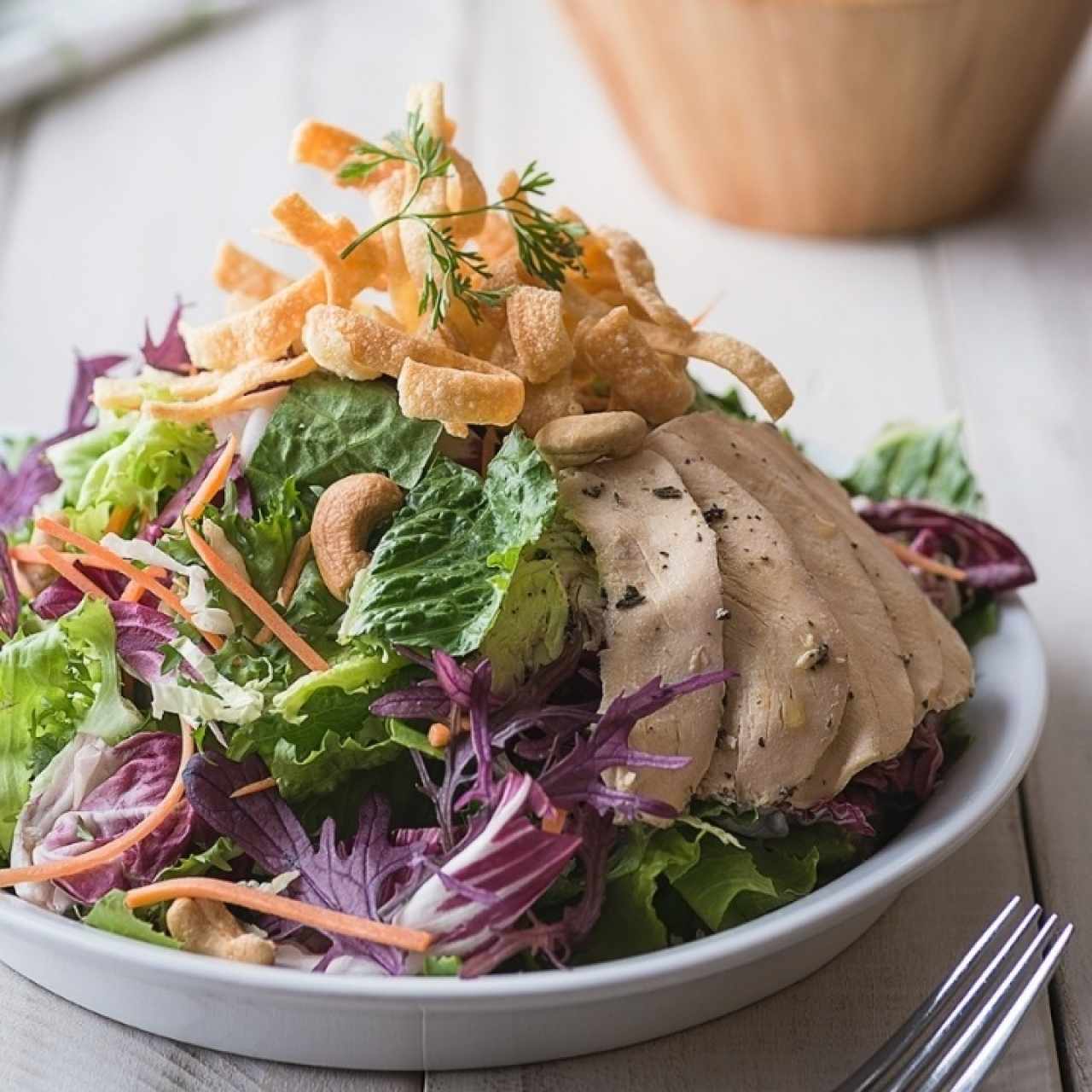 ensalada asiática.