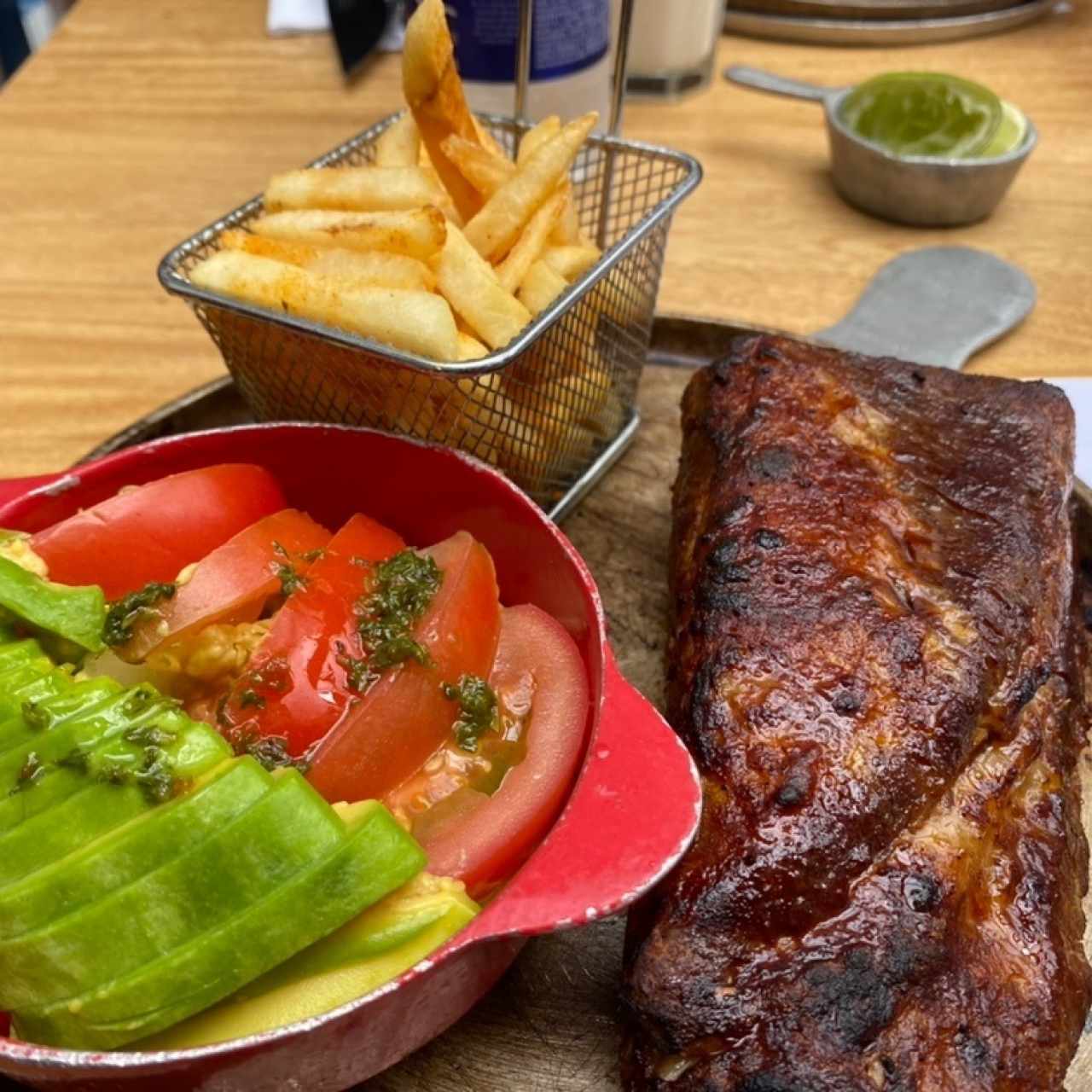 Costillas de res