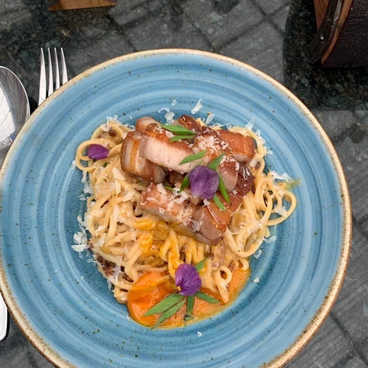 Carbonara a la japonesa