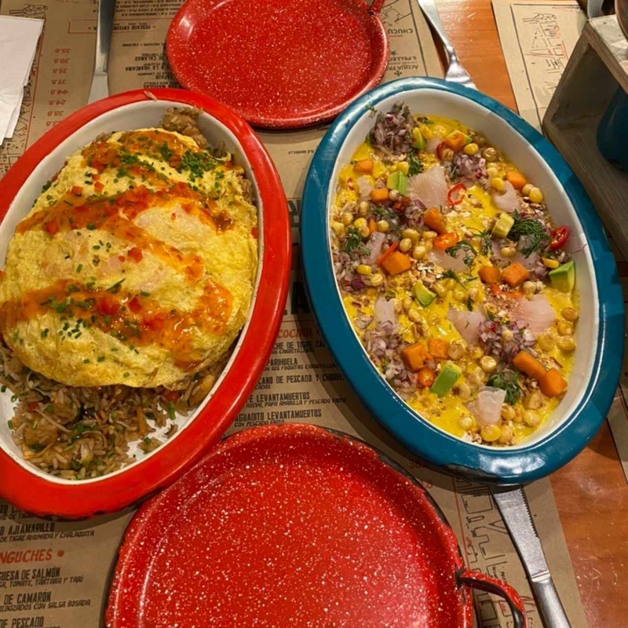 Tiradito Ahumado y Chaufa