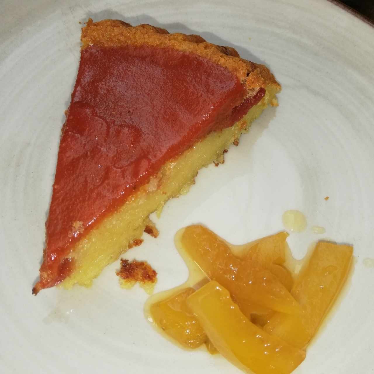 Postre de queso y guayaba